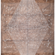 Untitled, cow dung and acrylic on raw canvas, by the Warli artist Sada Shiv Mashe.